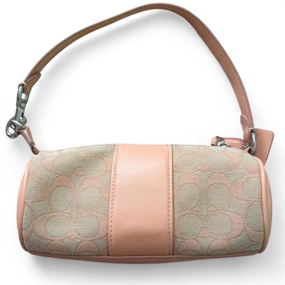 Coach Beige and Peach Shoulder Bag - Picture 2 of 2